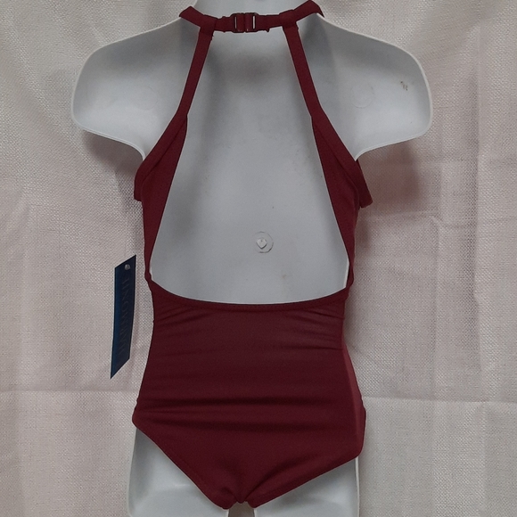 Capezio Harmonie Halter with Crossed Front Leotard - Picture 3 of 8